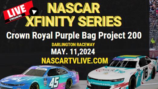 [NASCAR Xfinity] Darlington Spring Race 200 Live Stream 2024 slider