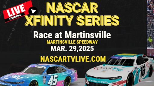 [NASCAR Xfinity] Race At Martinsville Live Stream 2025