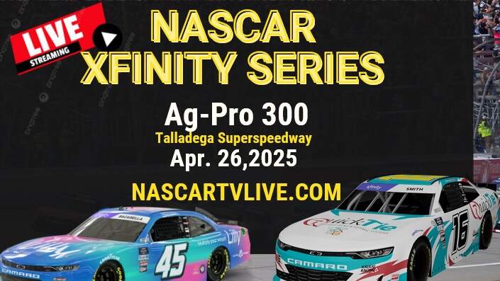 Ag Pro 300 NASCAR Xfinity Series Live Stream
