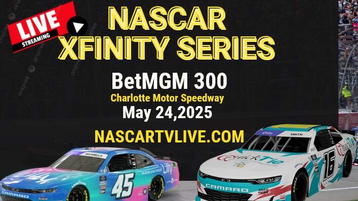 Alsco Uniforms 300 Nascar Xfinity Live Stream At Charlotte